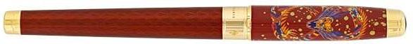 ST Dupont Line D Eternity Multifunction Year of the Dragon Burgundy/Golden Pen SALE
